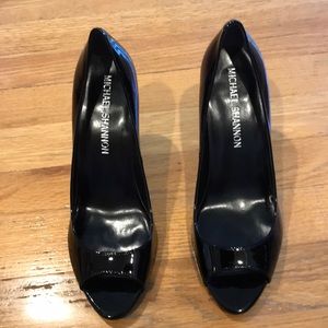 Michael Shannon Black Patent Leather Shoes 6.5M